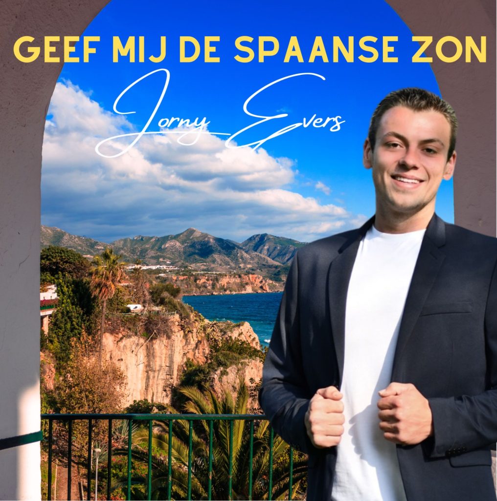 Jorny Evers zingt in zijn nieuwe zomerse single over de Spaanse Zon en Vakantie!