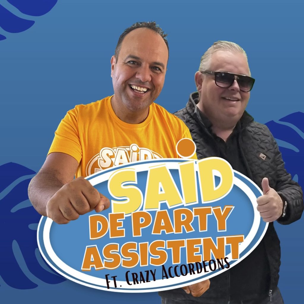 Saïd Bounadir verrast iedereen met debuutsingle ‘Saïd De Party Assistent Ft. Crazy Accordeons’