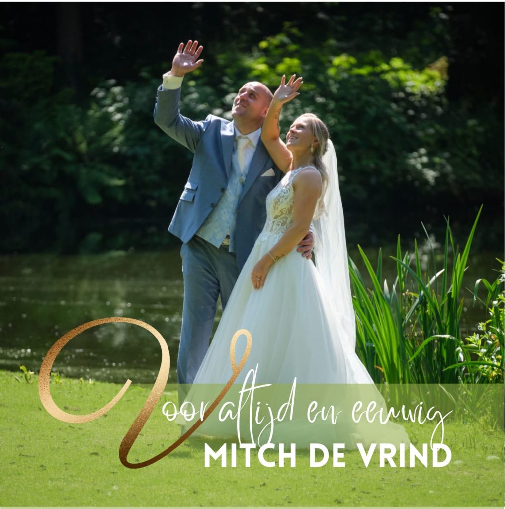 Mitch de Vrind brengt speciaal trouwlied ‘Voor altijd en eeuwig’ uit als nieuwe single