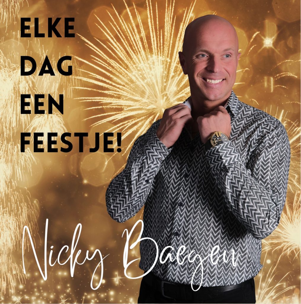 Nicky Baegen zet zich met nieuwe single ‘Elke dag een feestje’ landelijk op de kaart
