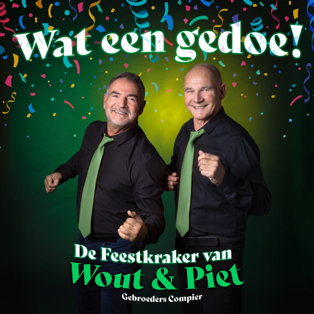 Wout & Piet maken feestuitvoering van vorige lied ‘Wat een gedoe’ !