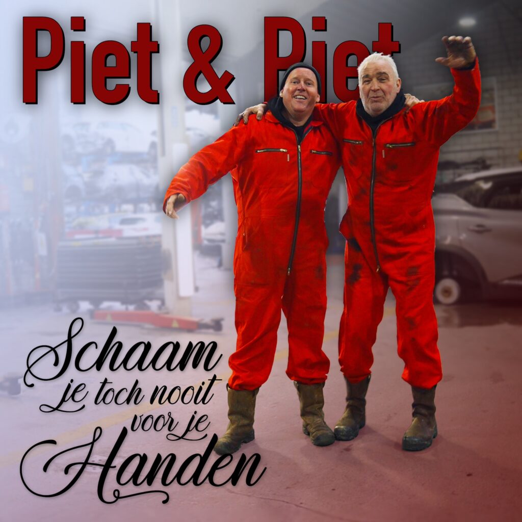 Rood-Hit-Blauw brengt ludieke nieuwe single uit van Piet & Piet “Schaam je toch nooit voor je handen”