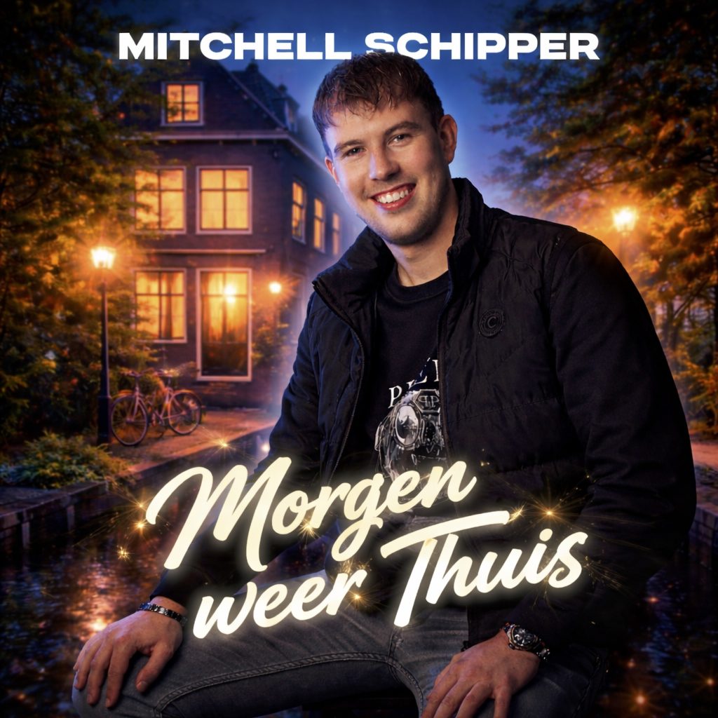Mitchell Schipper slaat nieuwe muzikale weg in met verfrissende single ‘Morgen weer thuis’